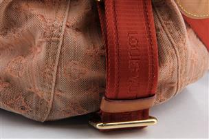 YALUF Enterprises - Louis Vuitton Denim Sunrise with Foxtail Fur Tassels  Messenger bag 2010 Spring/Summer Collection